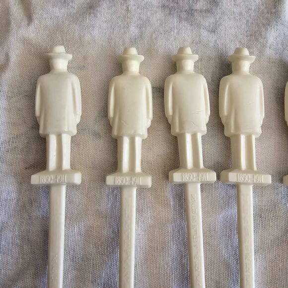 Lot of 6 Jack Daniels Swizzle Sticks Hard Plastic - Picture 7 of 10